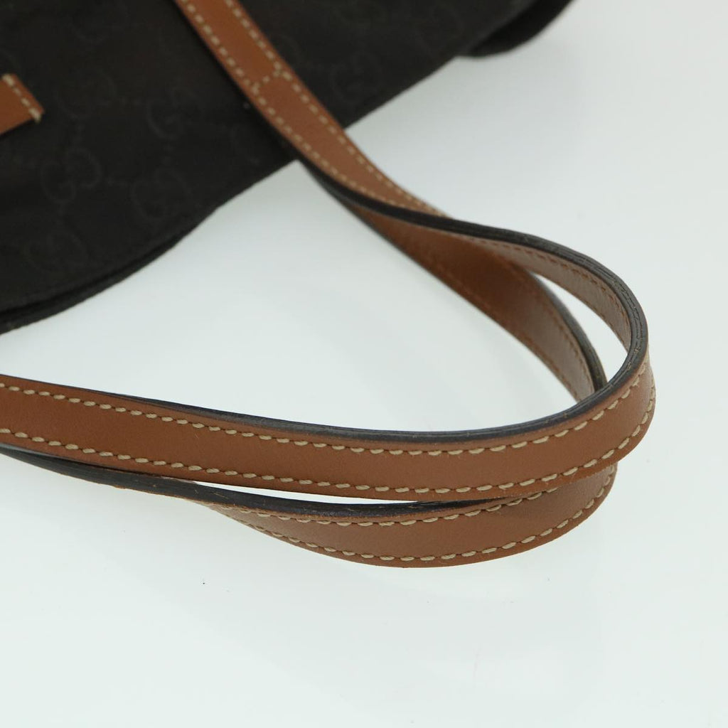 GUCCI GG Canvas Tote Bag Brown 282439 yk8824