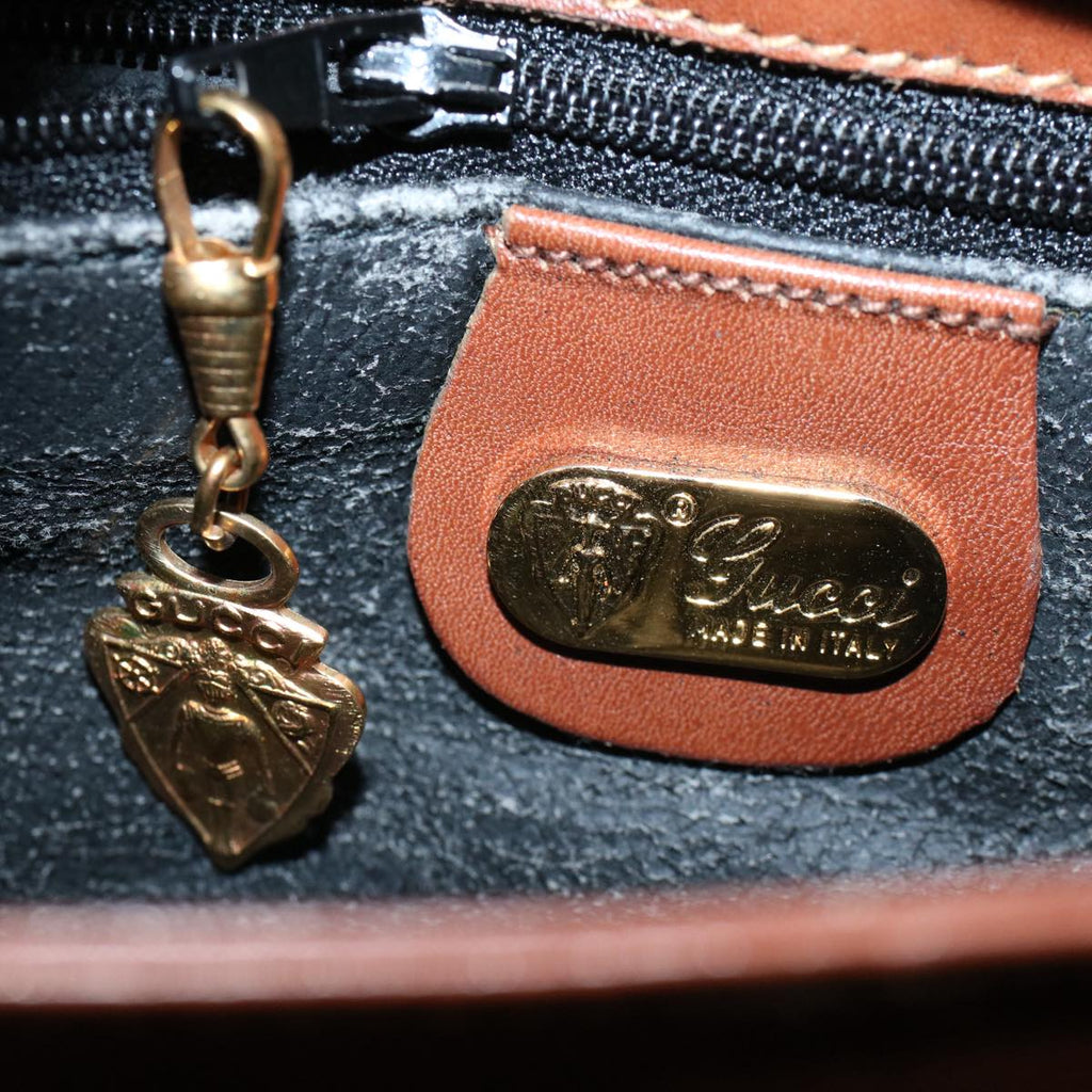 GUCCI Micro GG Canvas Shoulder Bag Black 004.106.0024 yk8830
