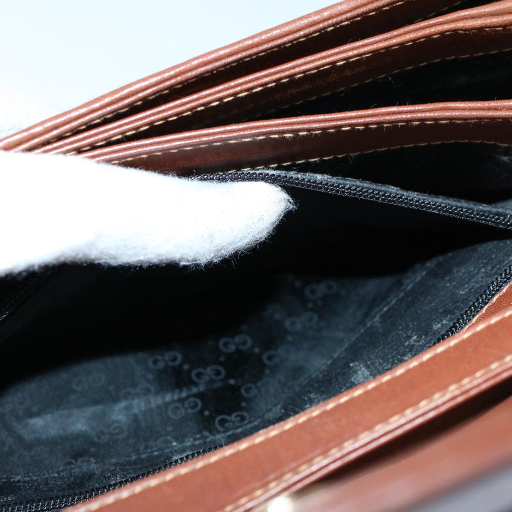 GUCCI Micro GG Canvas Shoulder Bag Black 004.106.0024 yk8830