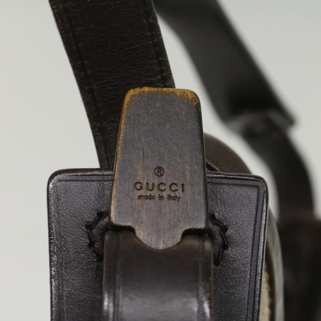 GUCCI GG Canvas Shoulder Bag Beige 107752 yk8859