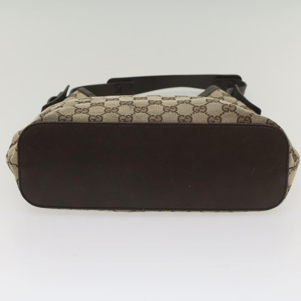 GUCCI GG Canvas Shoulder Bag Beige 107752 yk8859