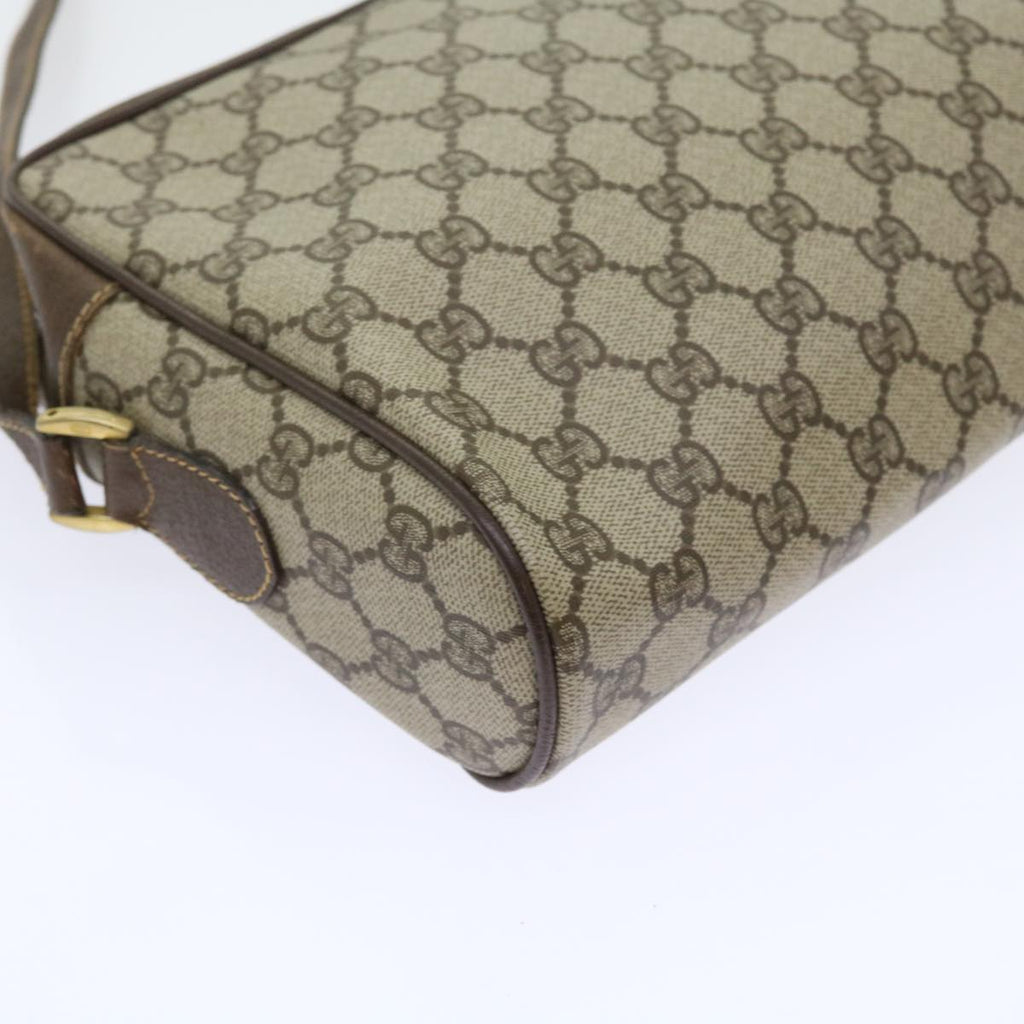 GUCCI GG Canvas Web Sherry Line Shoulder Bag Beige Red 40 02 088 yk8896