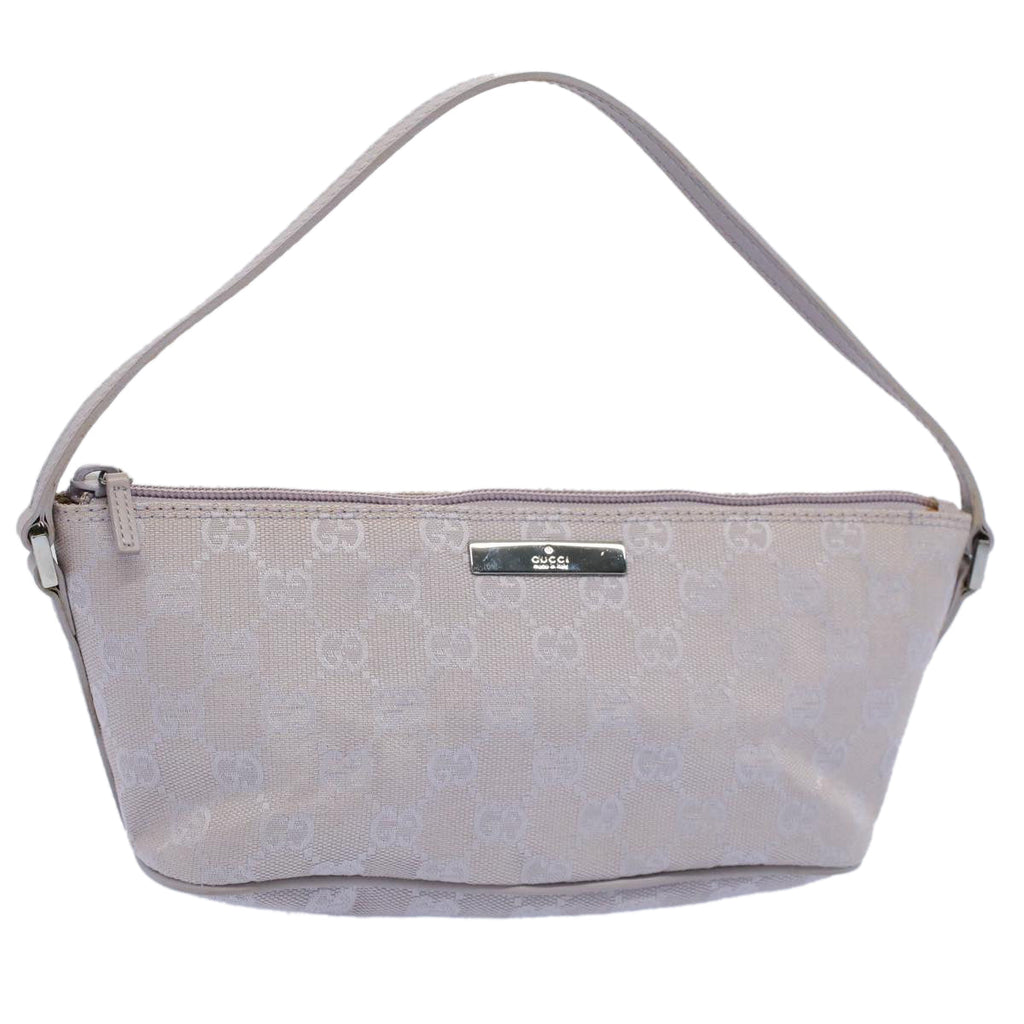 GUCCI GG Canvas Accessory Pouch Purple 07198 yk8914
