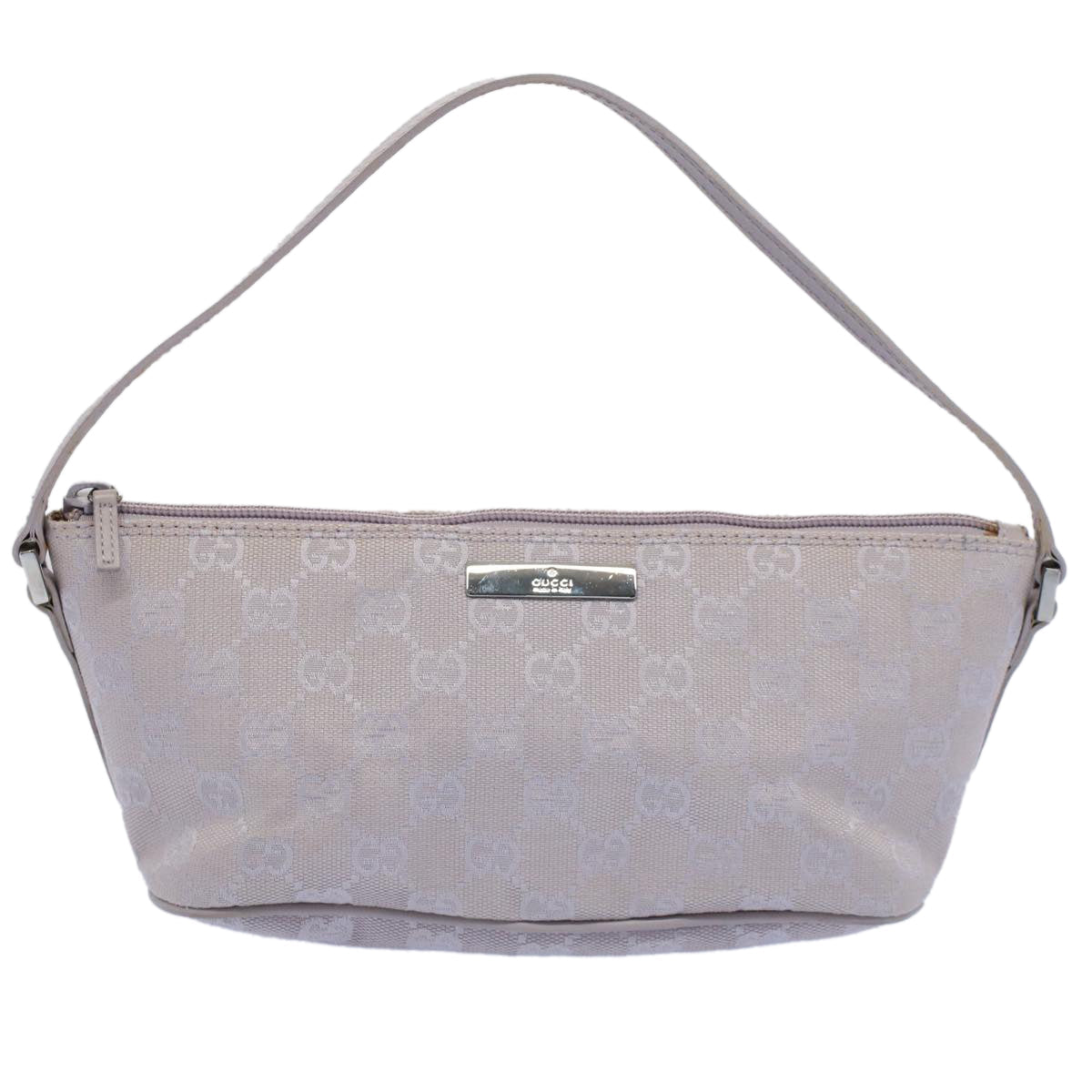 GUCCI GG Canvas Accessory Pouch Purple 07198 yk8914