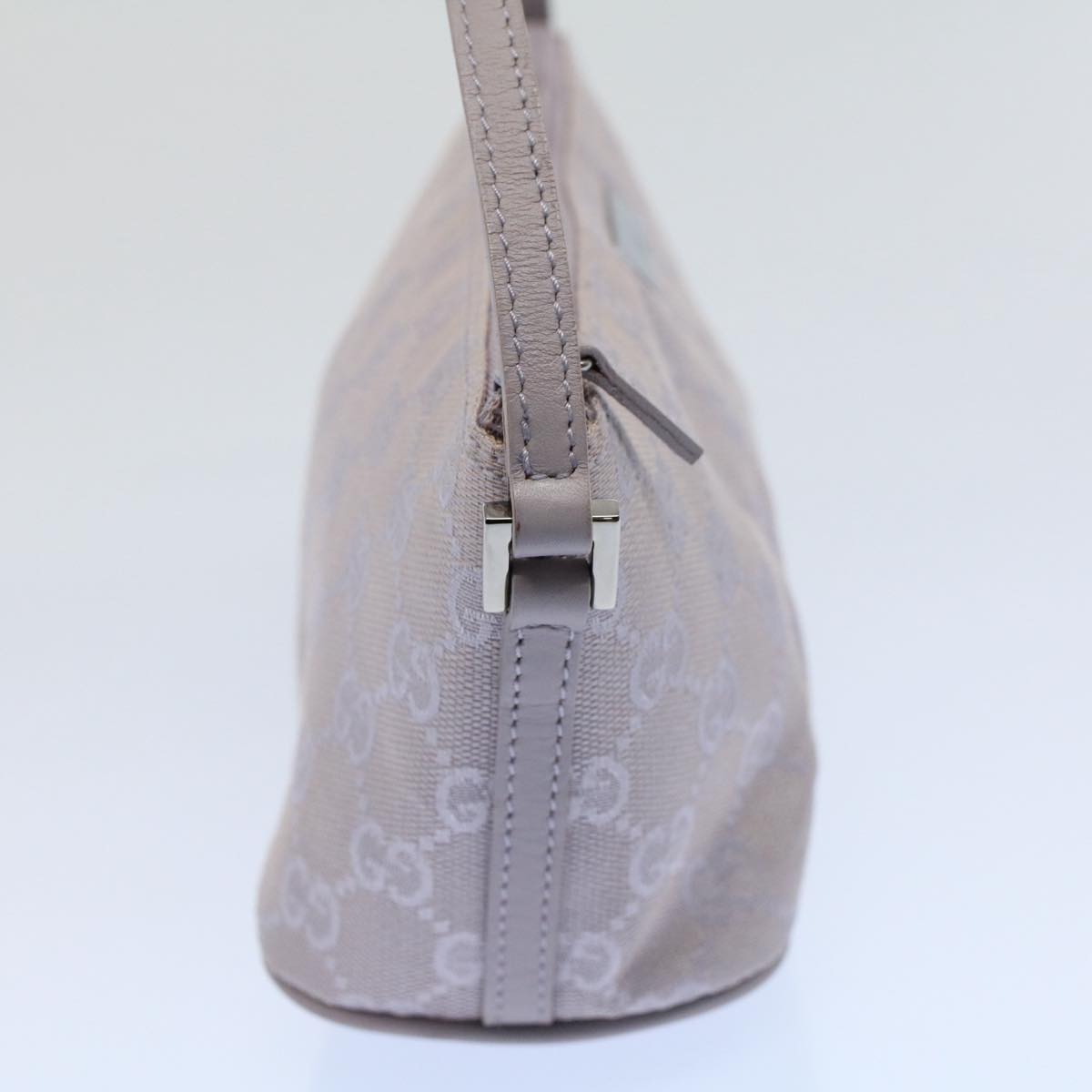 GUCCI GG Canvas Accessory Pouch Purple 07198 yk8914