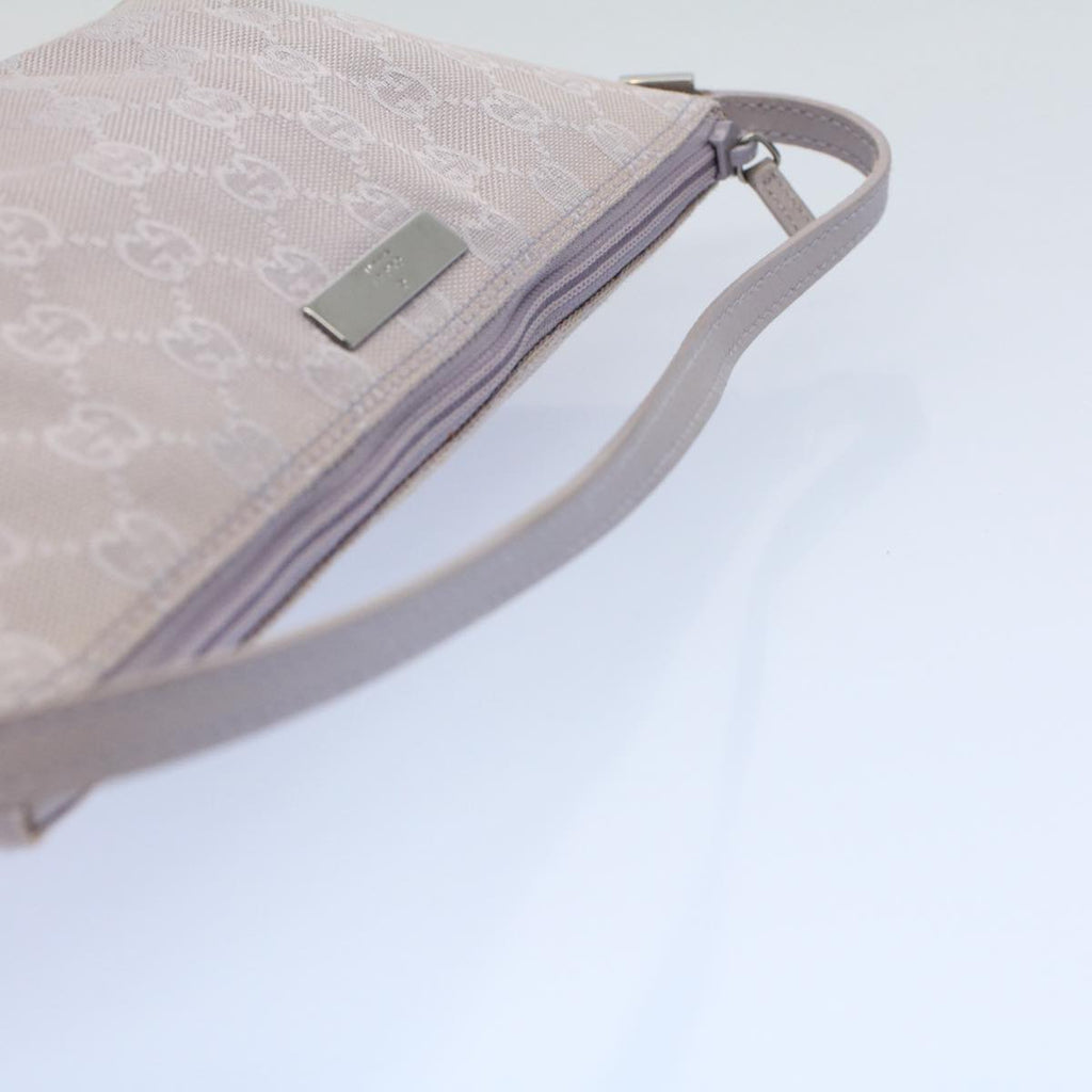 GUCCI GG Canvas Accessory Pouch Purple 07198 yk8914