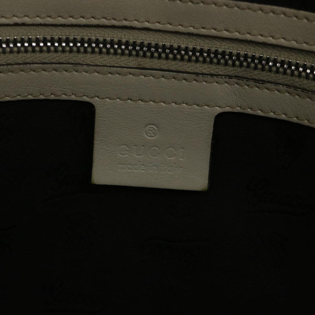 GUCCI GG Canvas Guccissima Tote Bag White 232957 yk8944