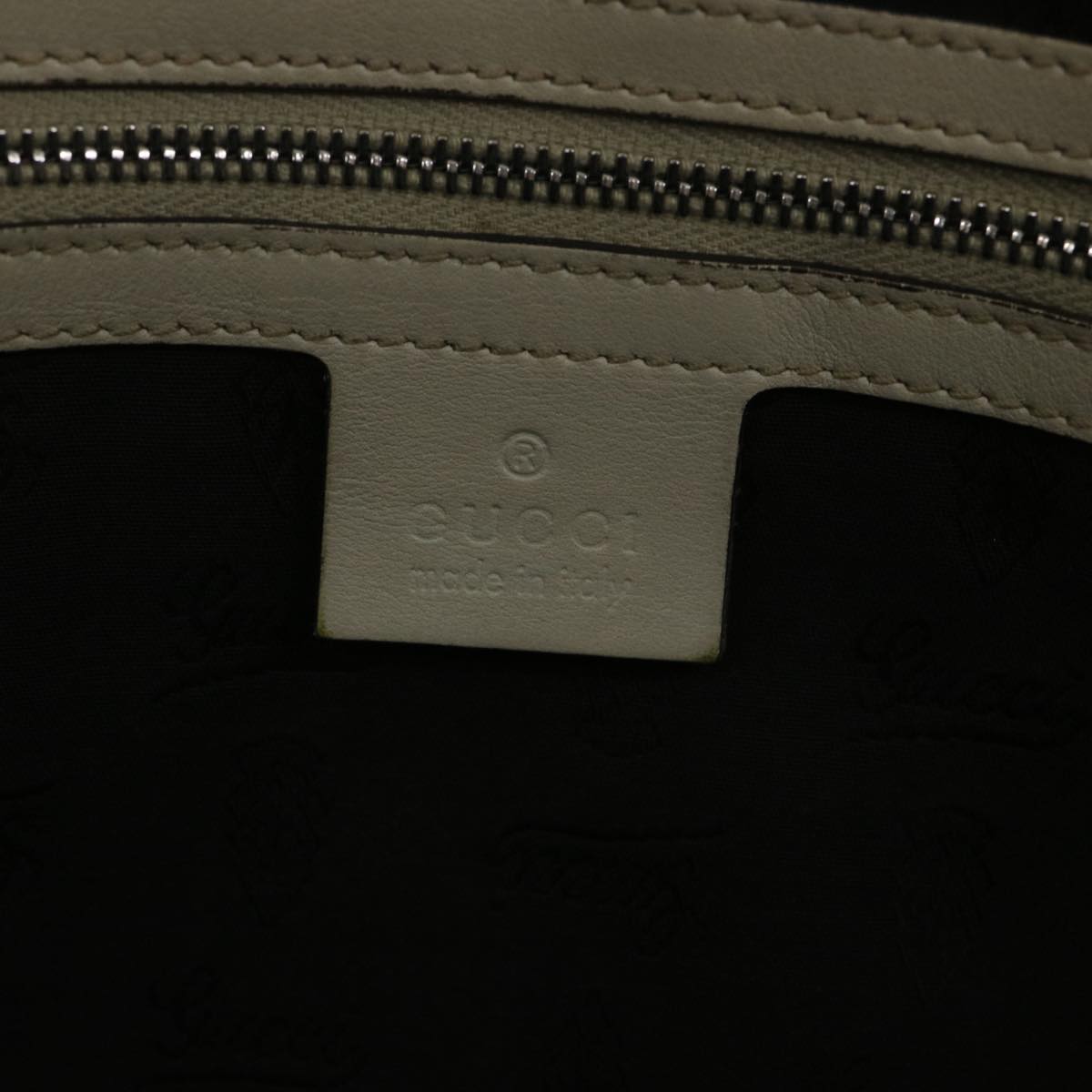 GUCCI GG Canvas Guccissima Tote Bag White 232957 yk8944
