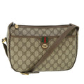GUCCI GG Supreme Web Sherry Line Shoulder Bag Red Beige 89 02 077 yk8993