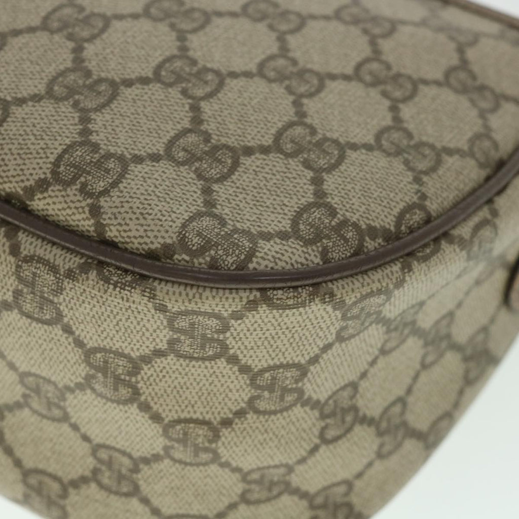 GUCCI GG Supreme Web Sherry Line Shoulder Bag Red Beige 89 02 077 yk8993