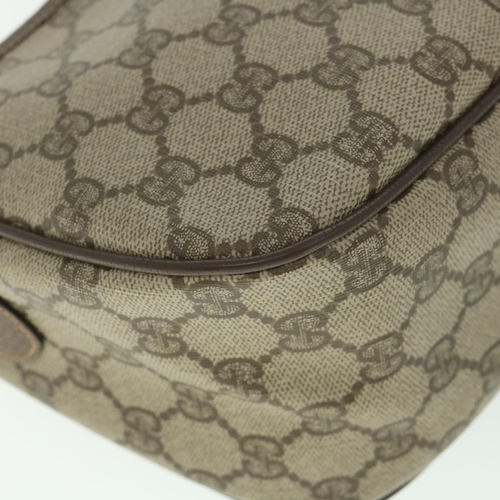 GUCCI GG Supreme Web Sherry Line Shoulder Bag Red Beige 89 02 077 yk8993