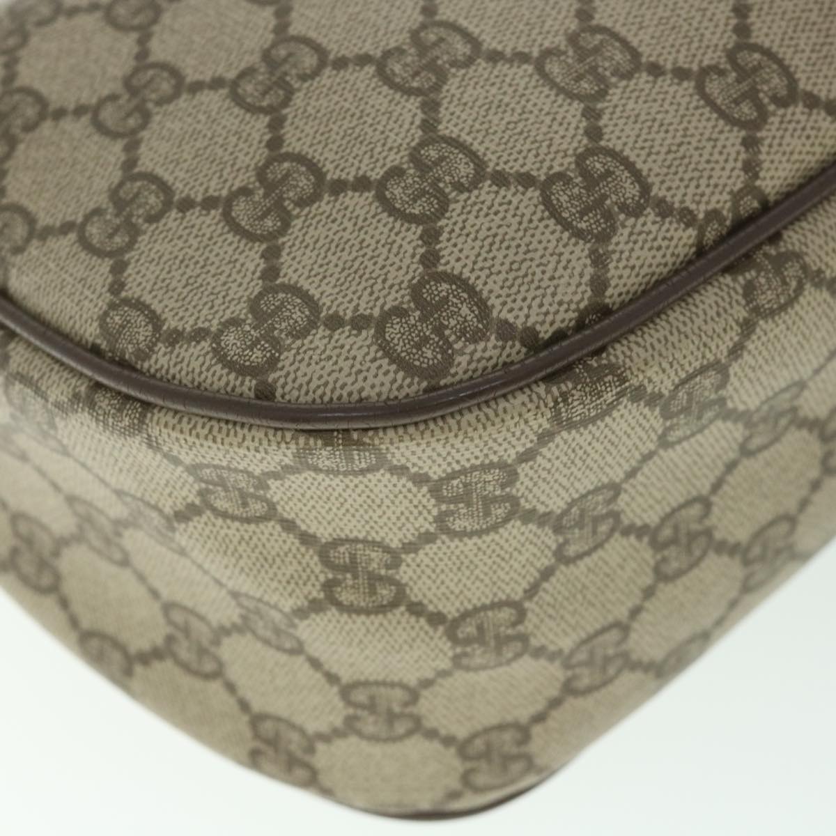 GUCCI GG Supreme Web Sherry Line Shoulder Bag Red Beige 89 02 077 yk8993