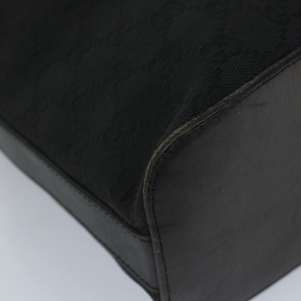 GUCCI GG Canvas Shoulder Bag Black 001 3814 yk9078