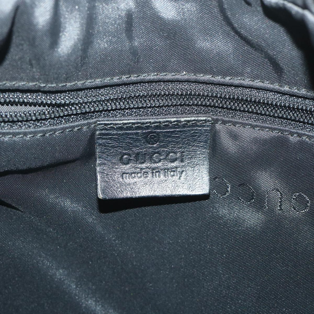 GUCCI GG Canvas Shoulder Bag Black 001 3814 yk9078