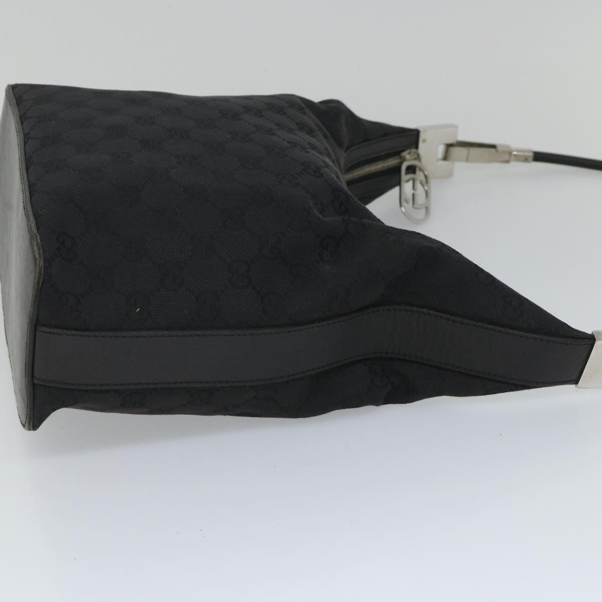 GUCCI GG Canvas Shoulder Bag Black 001 3814 yk9078