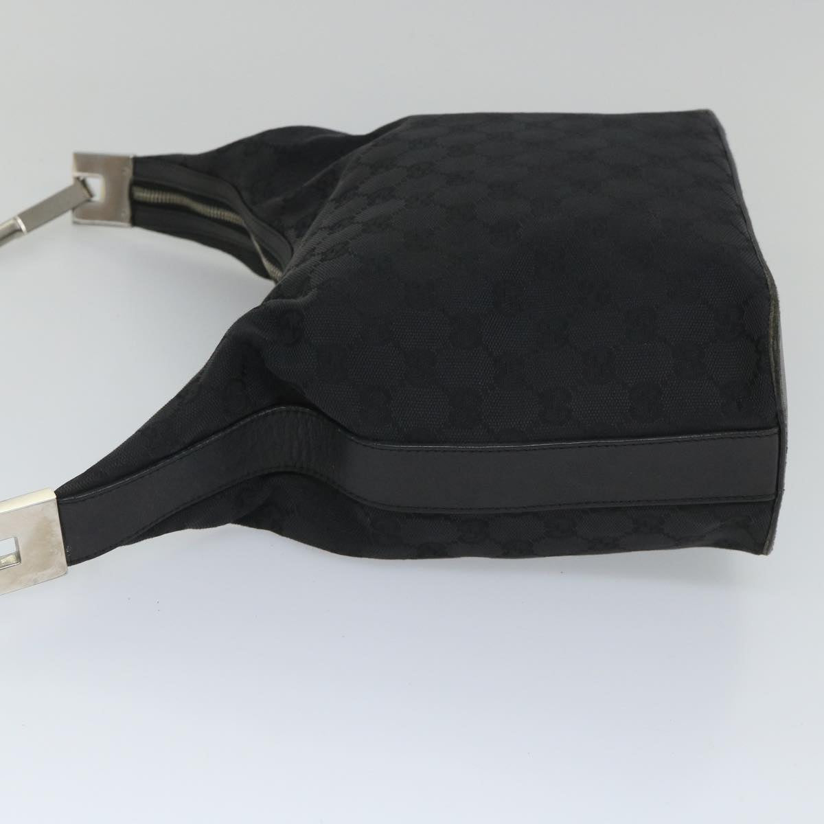 GUCCI GG Canvas Shoulder Bag Black 001 3814 yk9078