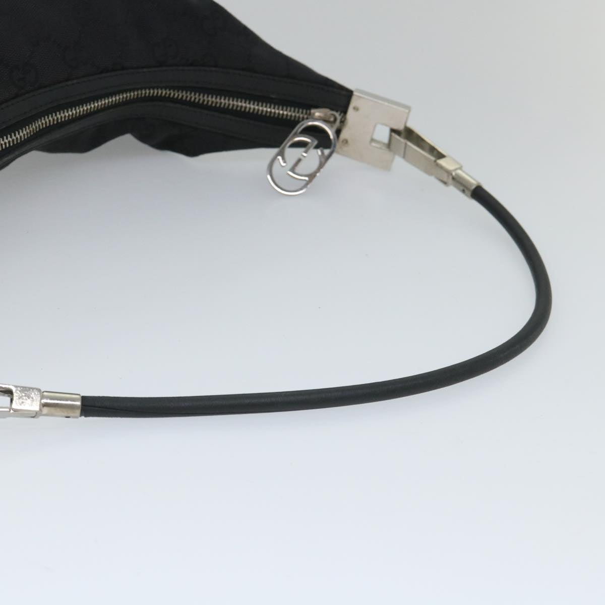 GUCCI GG Canvas Shoulder Bag Black 001 3814 yk9078