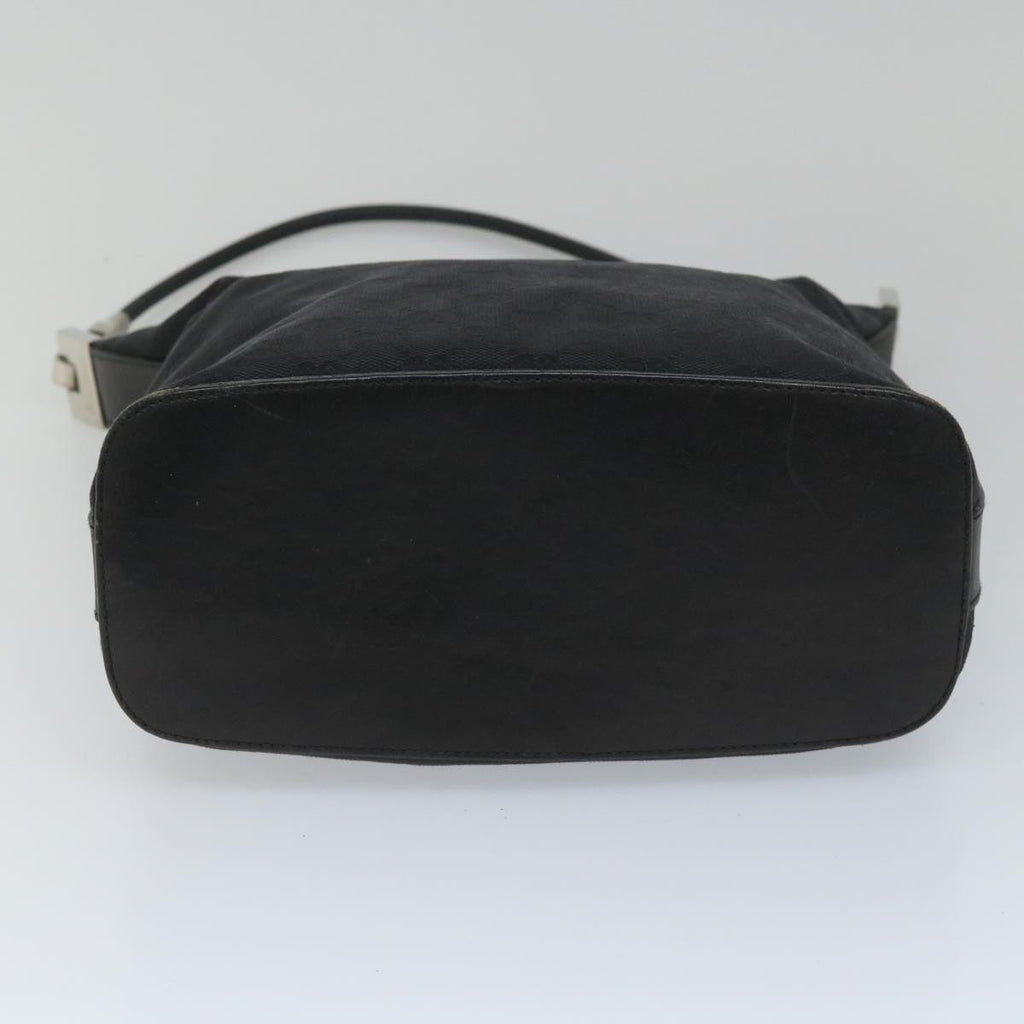 GUCCI GG Canvas Shoulder Bag Black 001 3814 yk9078