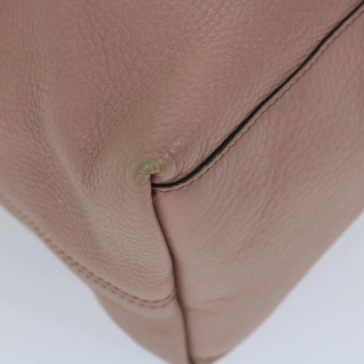 GUCCI Soho Chain Shoulder Bag Leather Pink 308982 yk9135