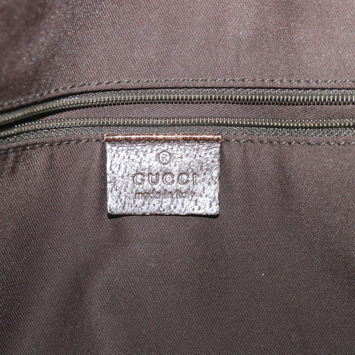 GUCCI GG Canvas Web Sherry Line Tote Bag Beige Red Green 145810 yk9155