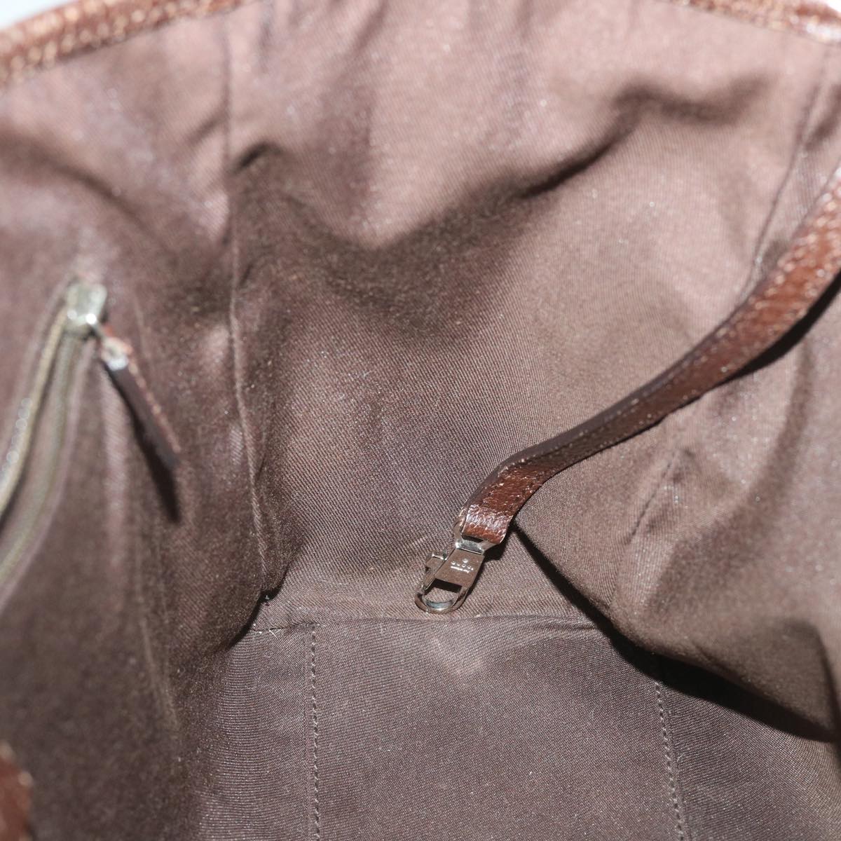 GUCCI GG Canvas Web Sherry Line Tote Bag Beige Red Green 145810 yk9155