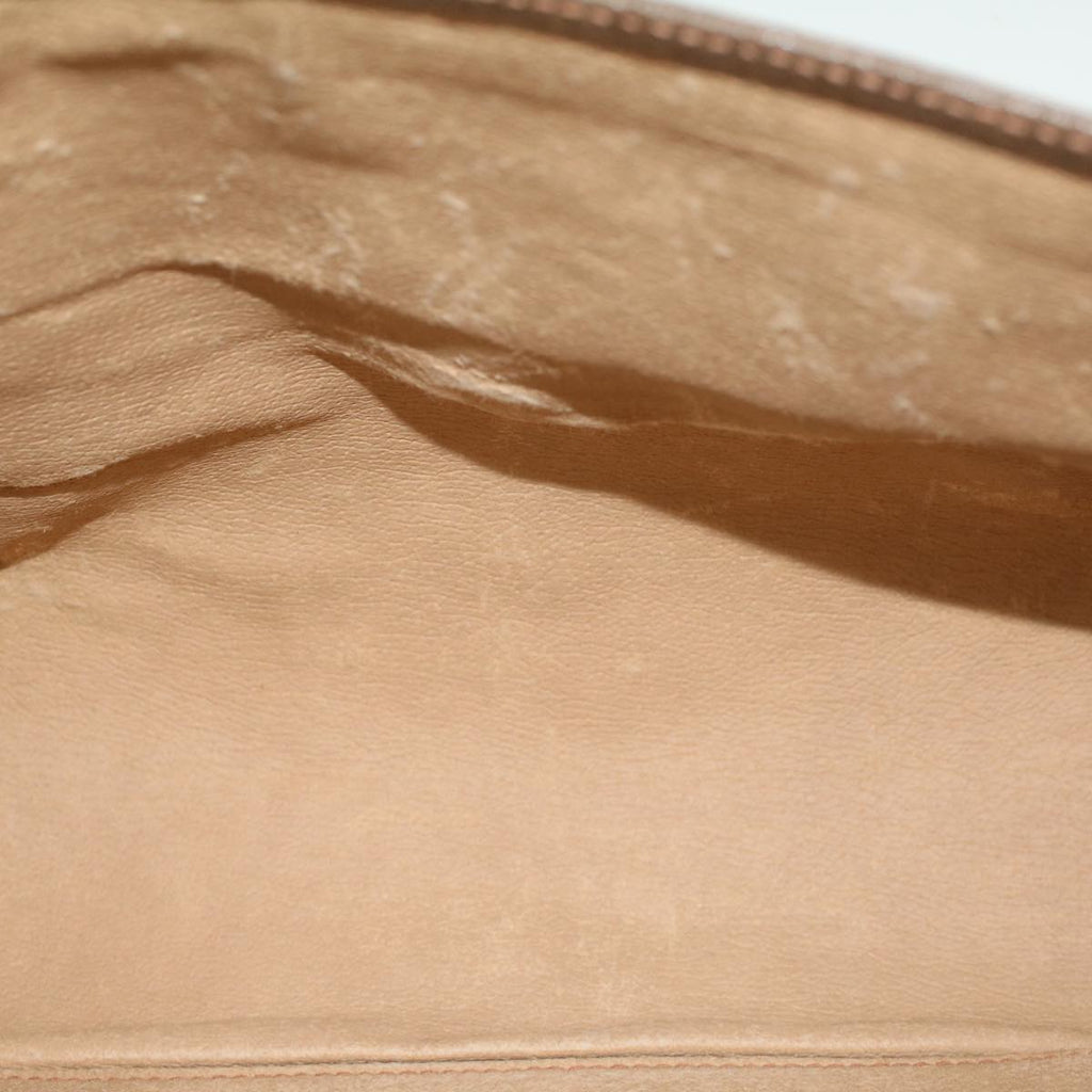GUCCI GG Supreme Web Sherry Line Clutch Bag Beige Red 89 01 031 yk9173