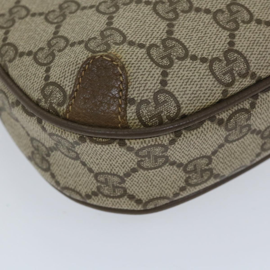 GUCCI GG Supreme Web Sherry Line Shoulder Bag Red Beige 89 02 066 yk9197