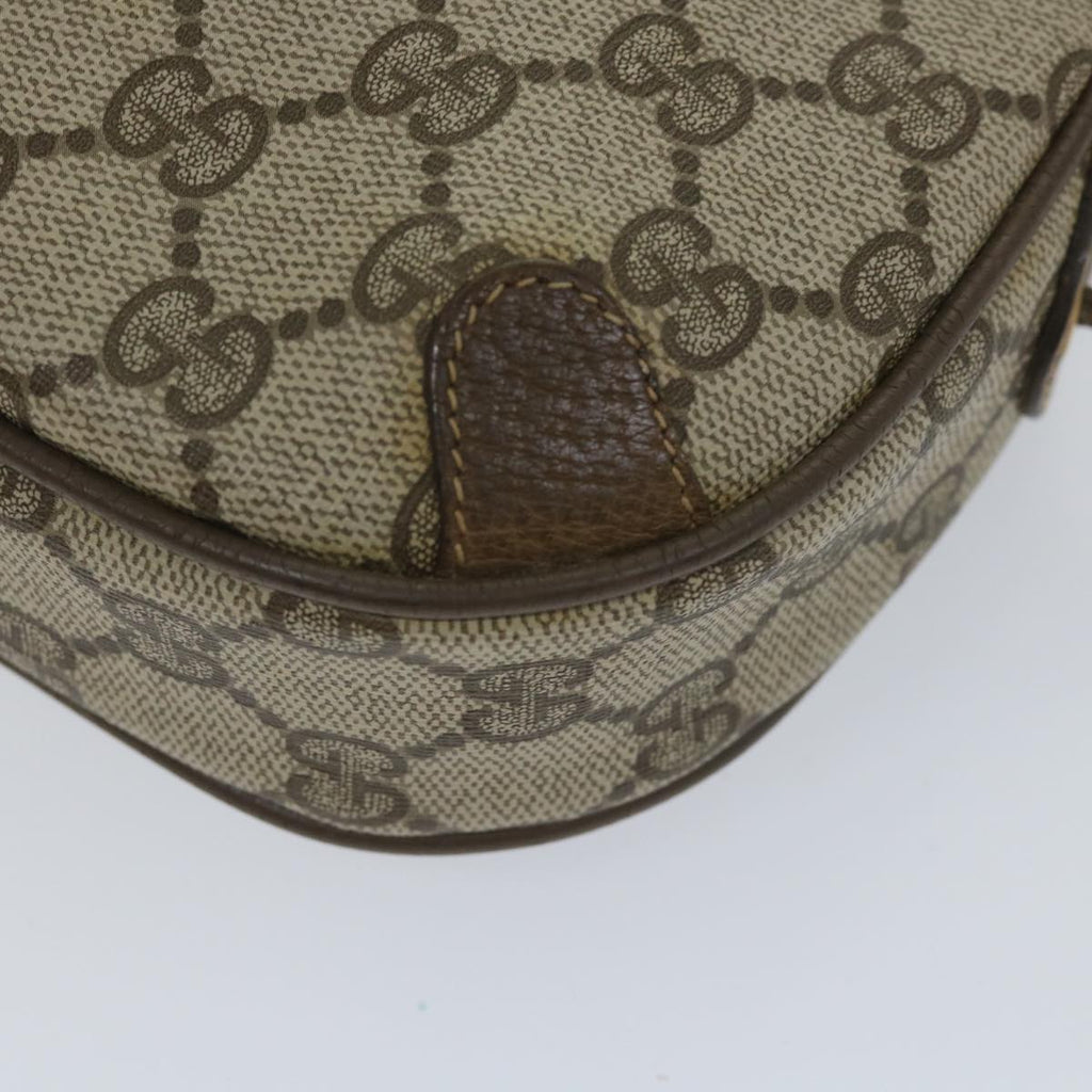 GUCCI GG Supreme Web Sherry Line Shoulder Bag Red Beige 89 02 066 yk9197