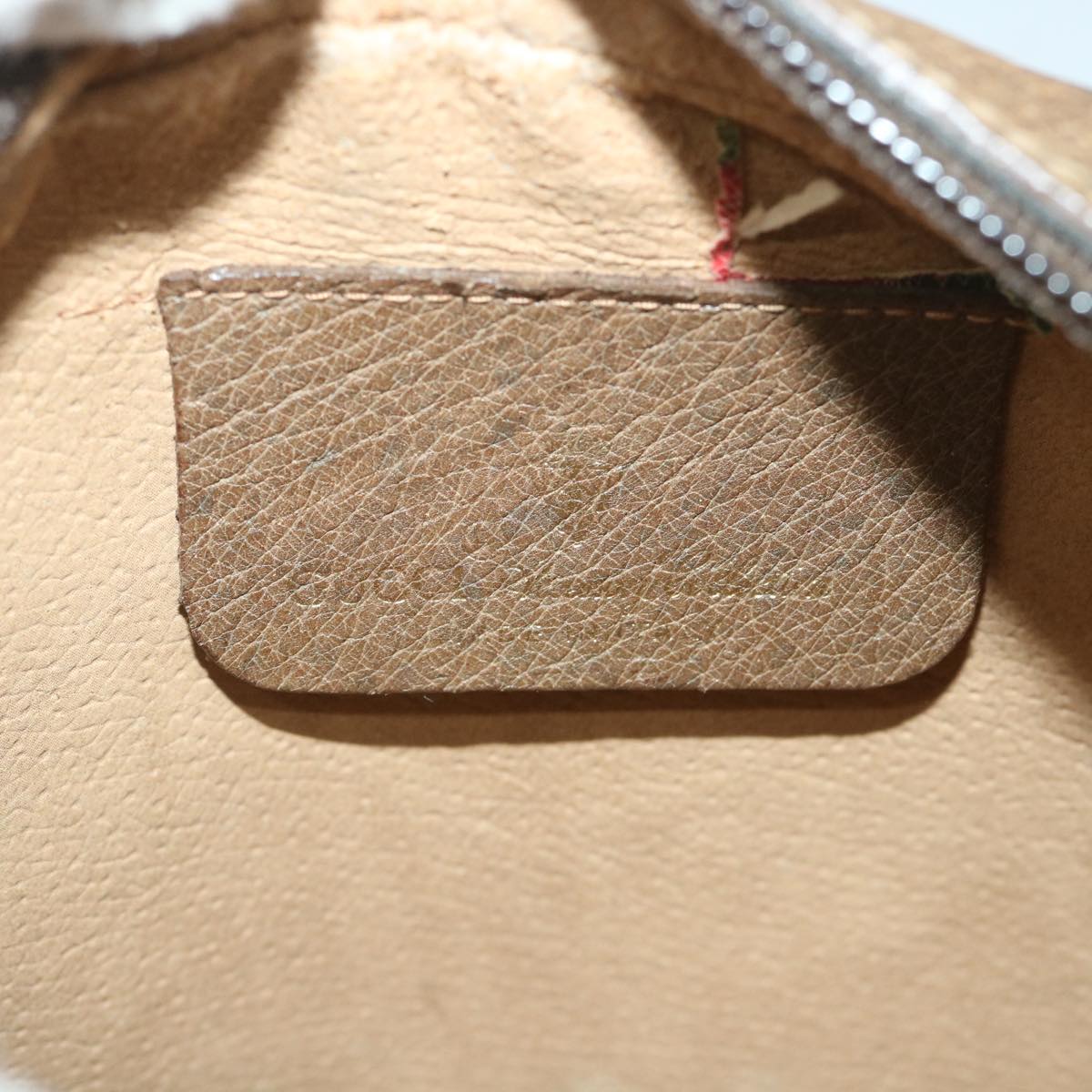 GUCCI GG Supreme Web Sherry Line Shoulder Bag Red Beige 89 02 066 yk9197