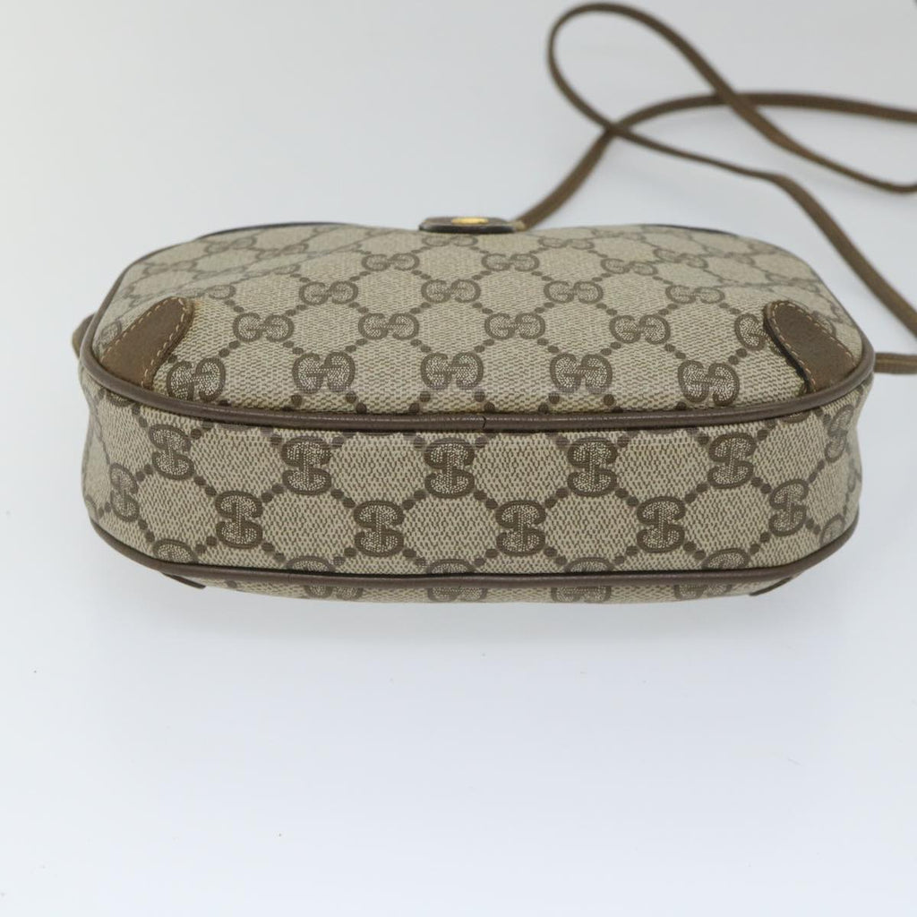 GUCCI GG Supreme Web Sherry Line Shoulder Bag Red Beige 89 02 066 yk9197