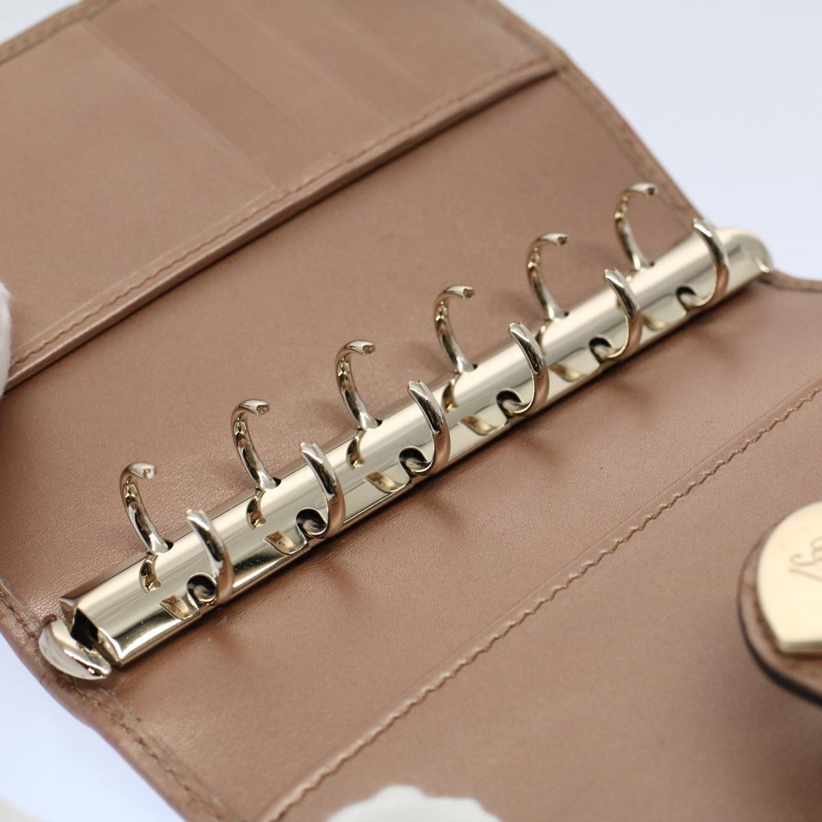 GUCCI GG Canvas Guccissima Day Planner Cover Pink 245946 yk9203