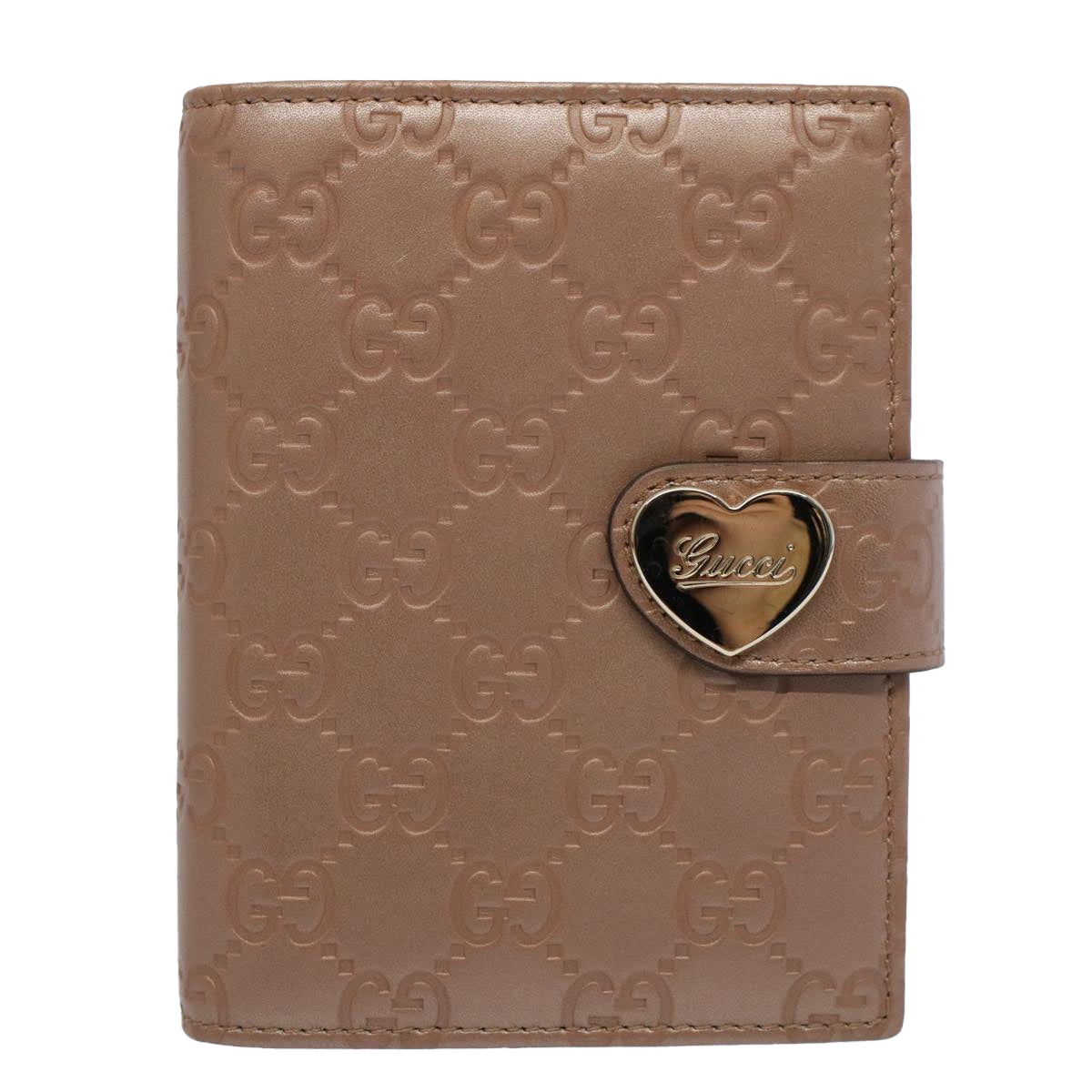 GUCCI GG Canvas Guccissima Day Planner Cover Pink 245946 yk9203
