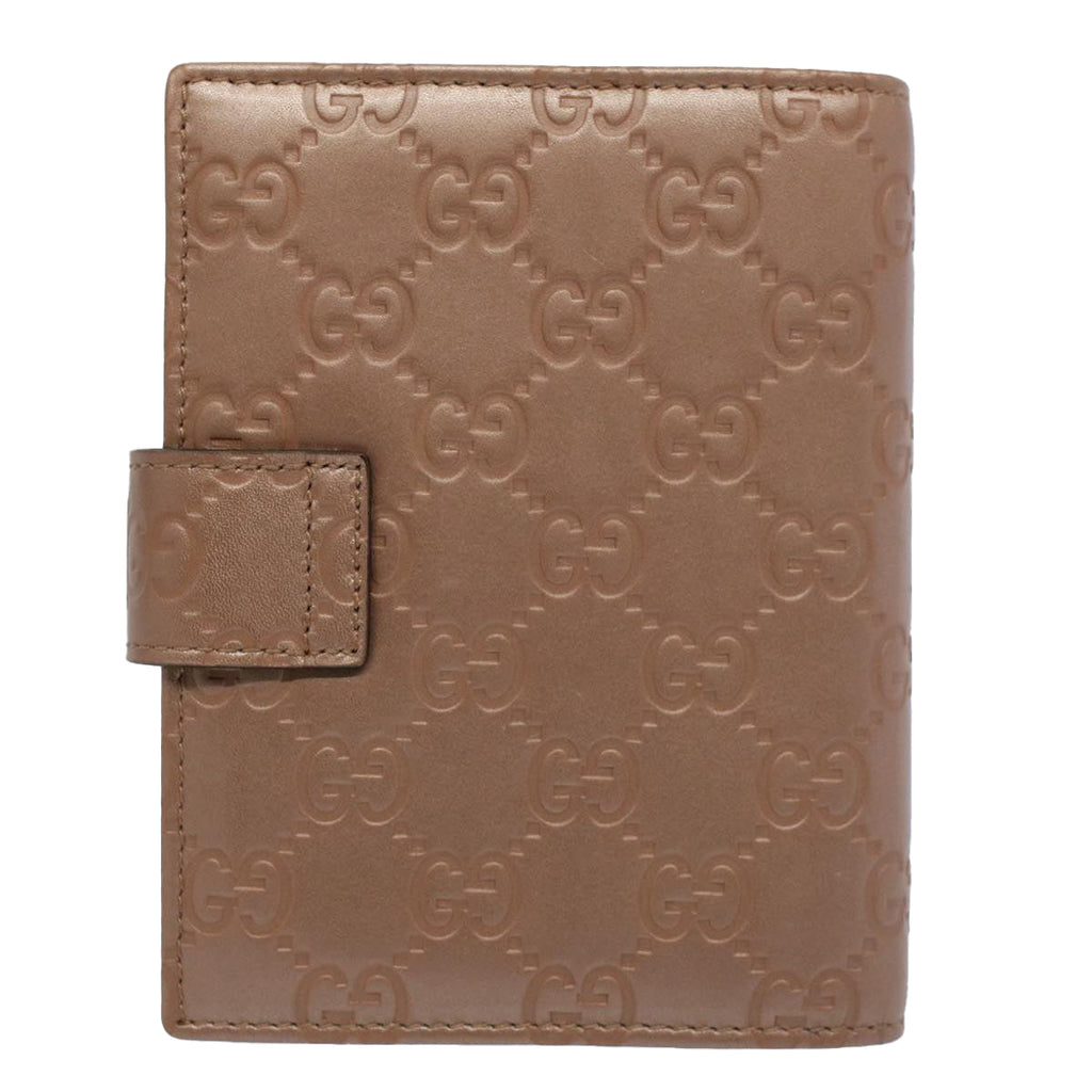 GUCCI GG Canvas Guccissima Day Planner Cover Pink 245946 yk9203