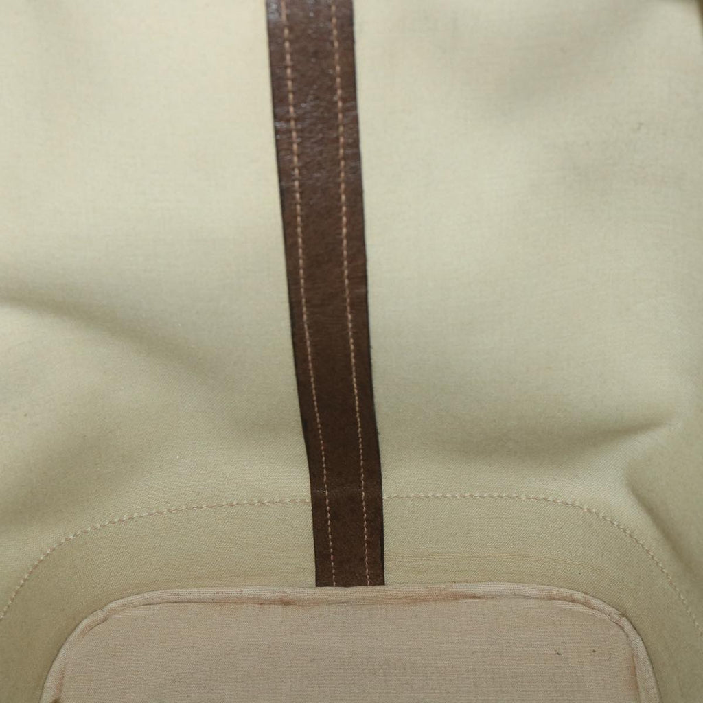 GUCCI GG Canvas Web Sherry Line Boston Bag PVC Leather Beige Green yk9209