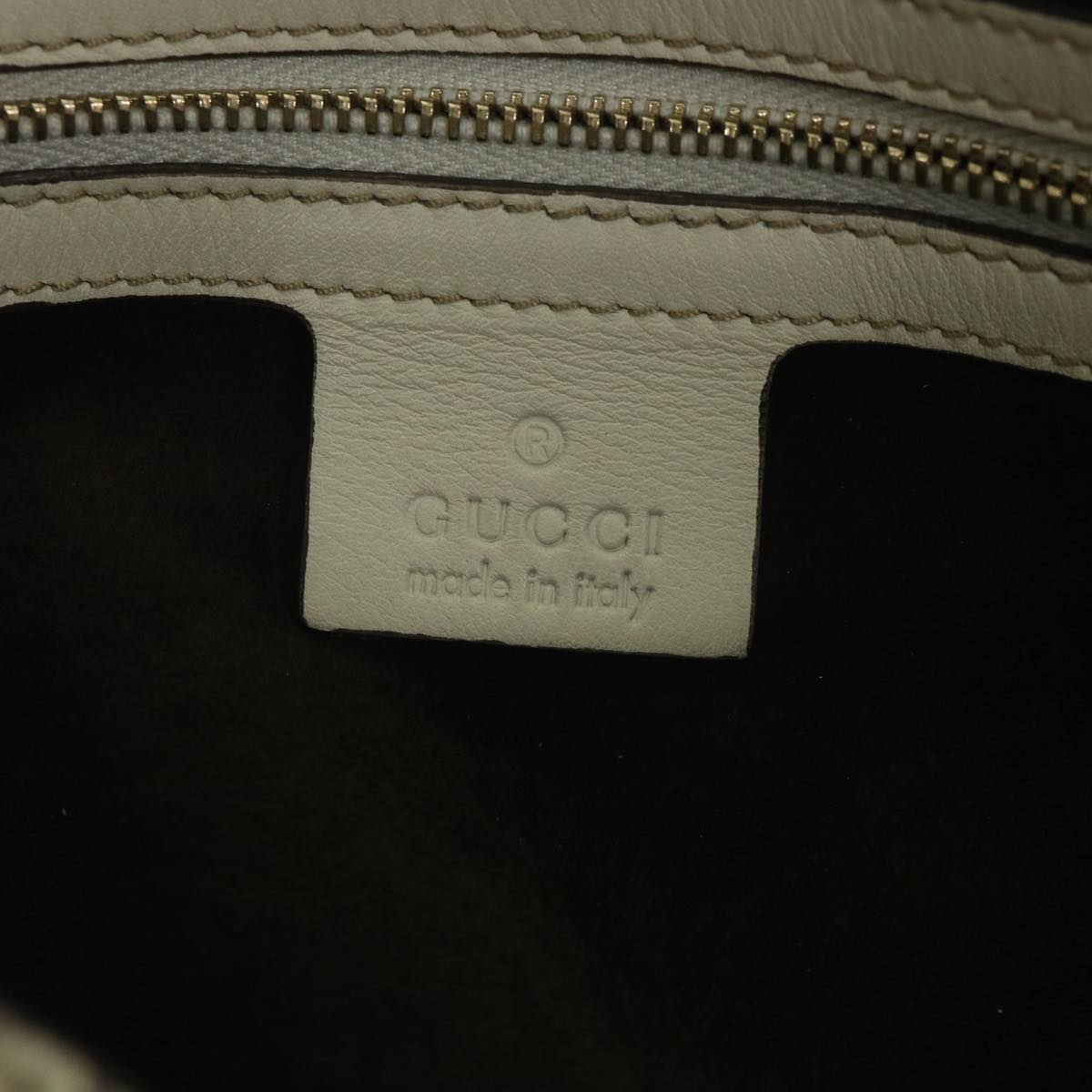 GUCCI GG Canvas Bamboo Indy Shoulder Bag 2way Beige 177088 yk9244