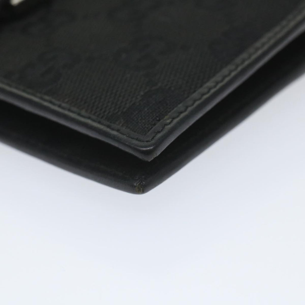 GUCCI GG Canvas Jackie Day Planner Cover Black 29966 yk9257