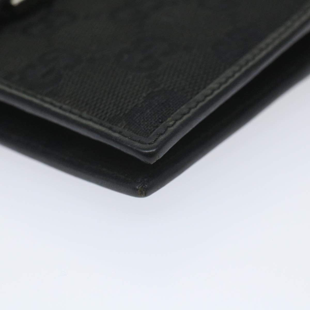GUCCI GG Canvas Jackie Day Planner Cover Black 29966 yk9257
