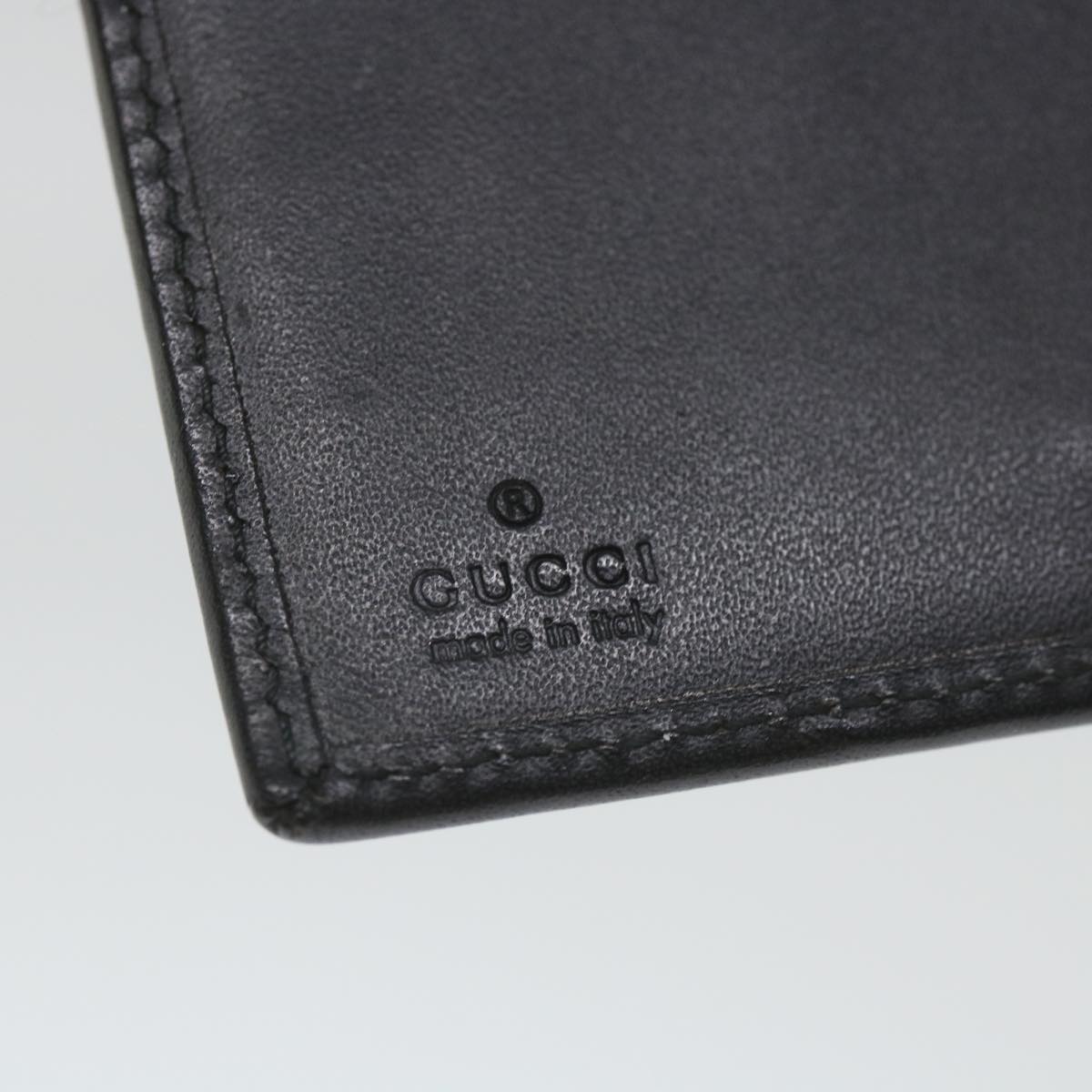 GUCCI GG Canvas Jackie Day Planner Cover Black 29966 yk9257