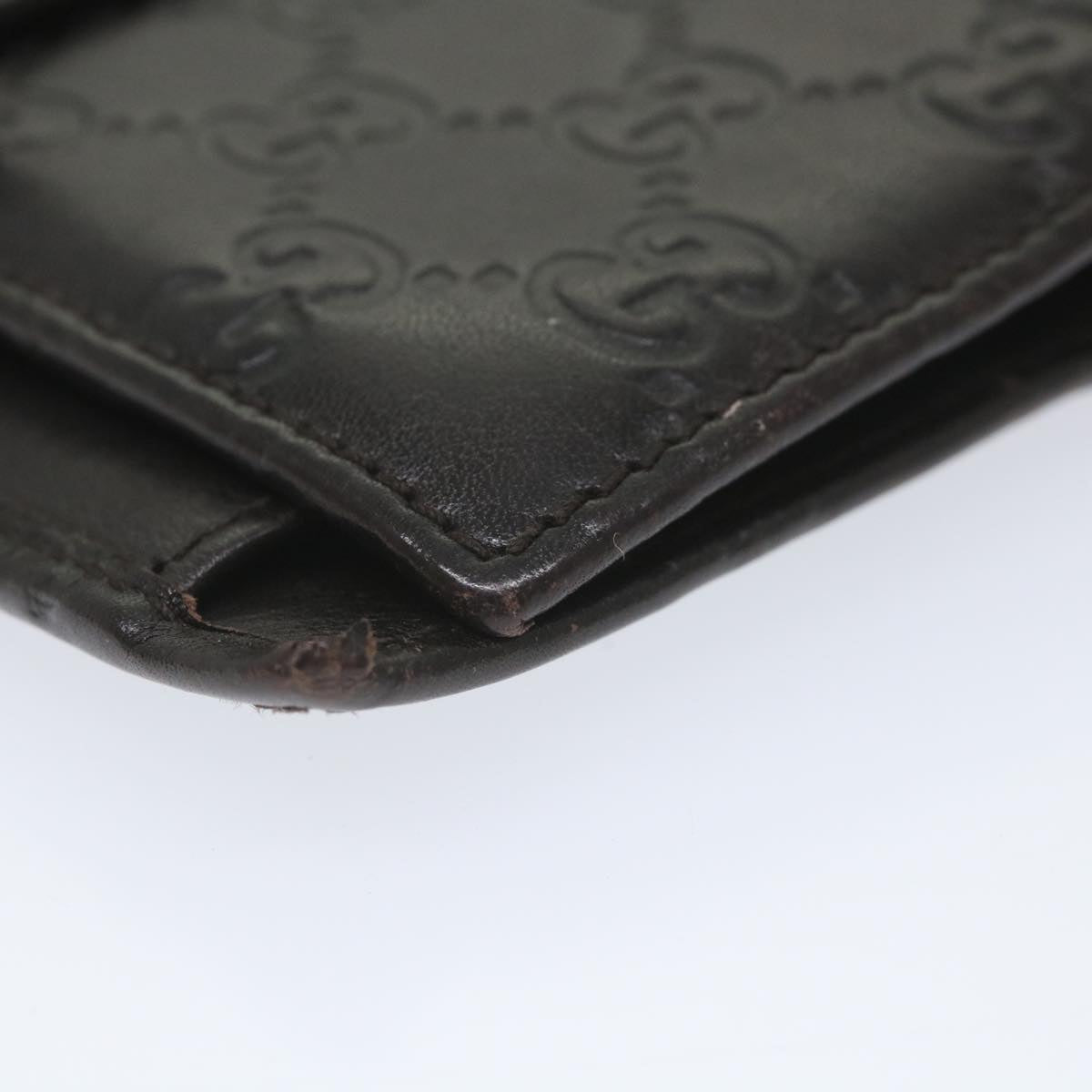 GUCCI GG Canvas Guccissima Day Planner Cover Brown 115241 yk9261