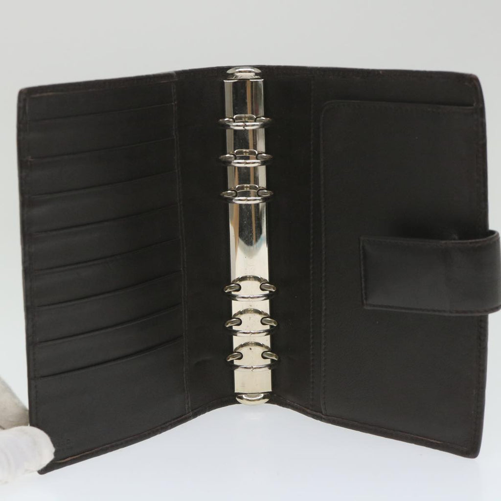 GUCCI GG Canvas Guccissima Day Planner Cover Brown 115241 yk9261
