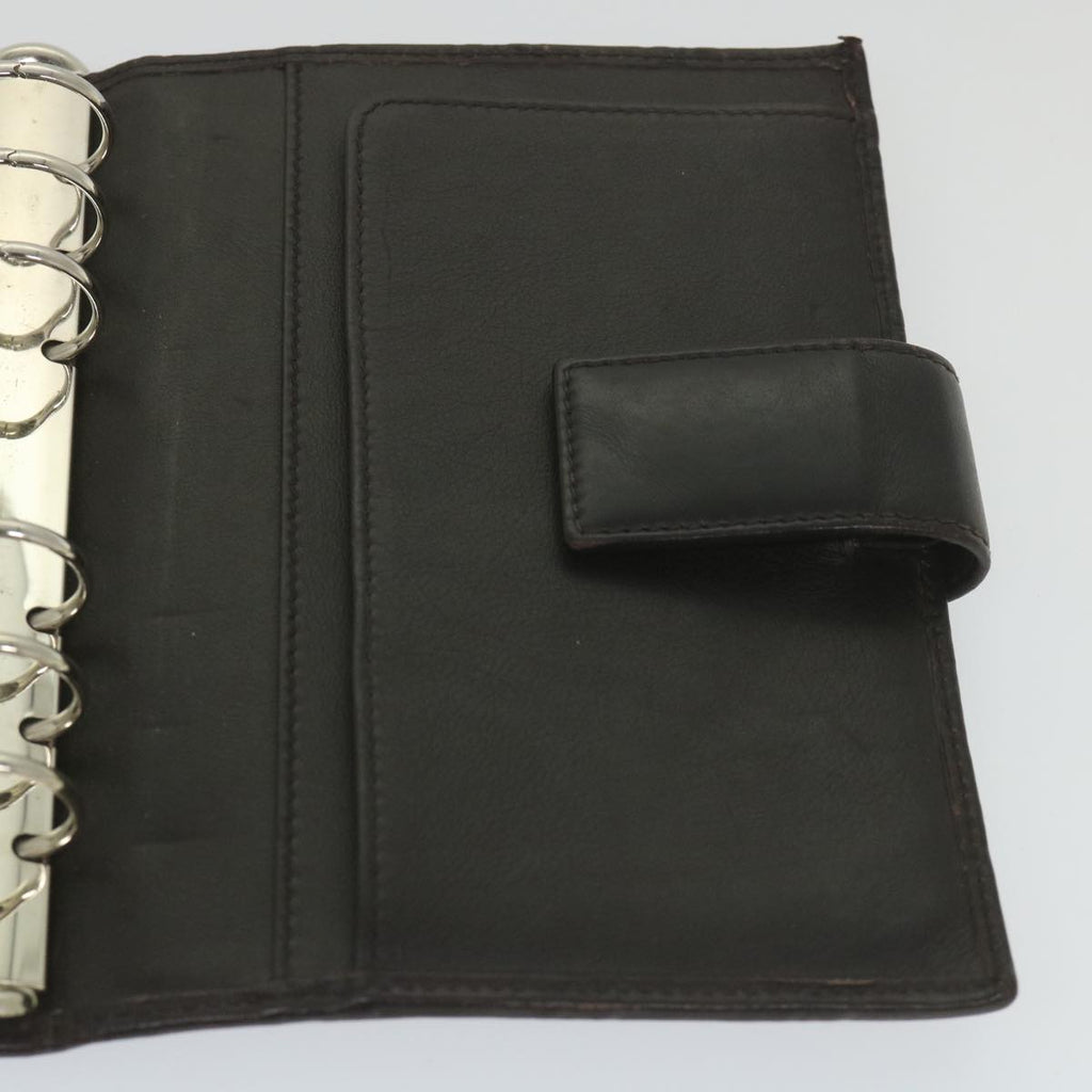 GUCCI GG Canvas Guccissima Day Planner Cover Brown 115241 yk9261