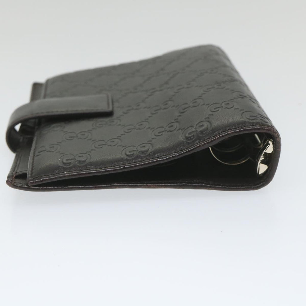 GUCCI GG Canvas Guccissima Day Planner Cover Brown 115241 yk9261