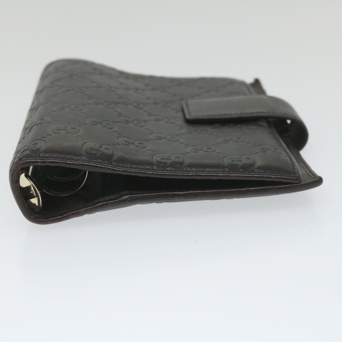 GUCCI GG Canvas Guccissima Day Planner Cover Brown 115241 yk9261