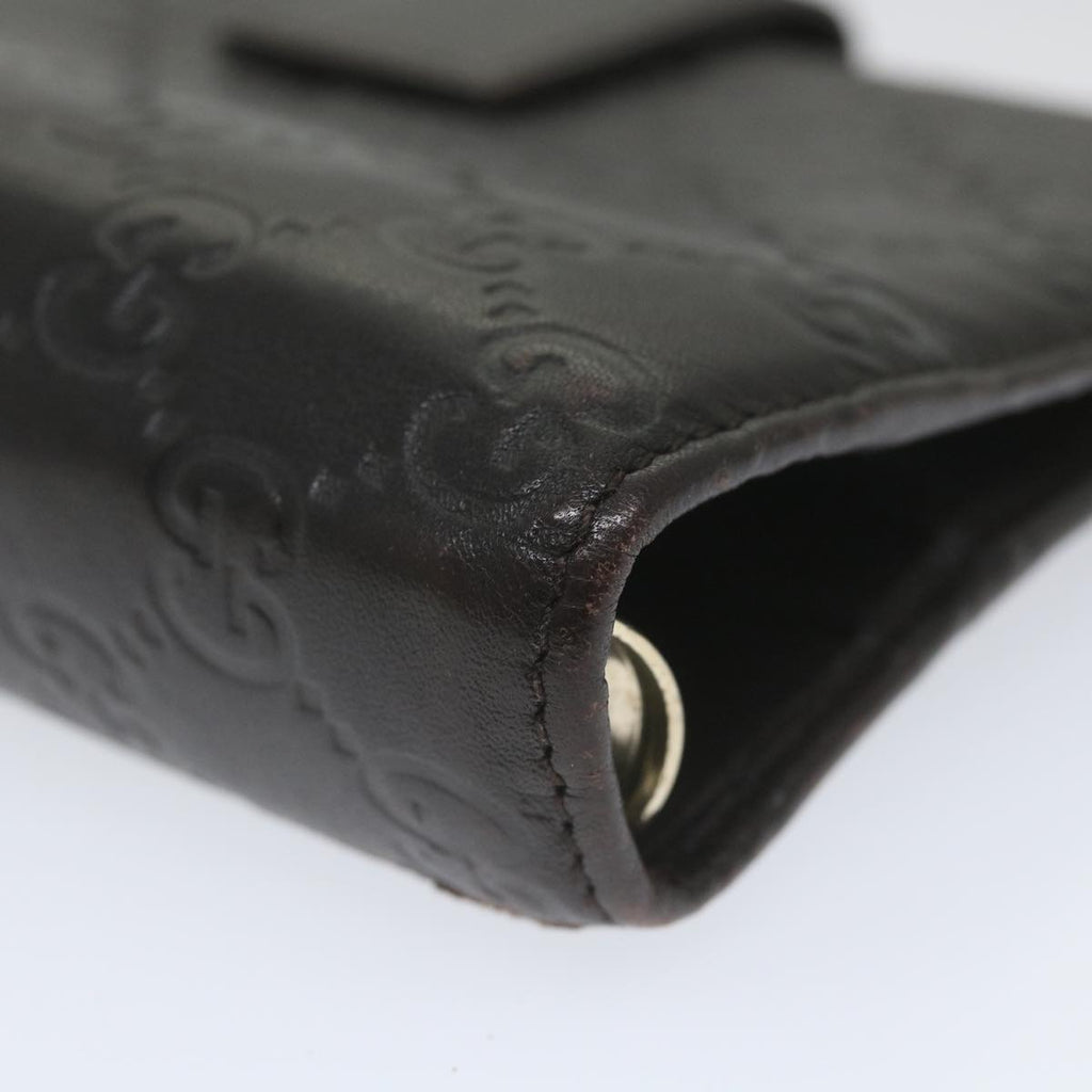 GUCCI GG Canvas Guccissima Day Planner Cover Brown 115241 yk9261