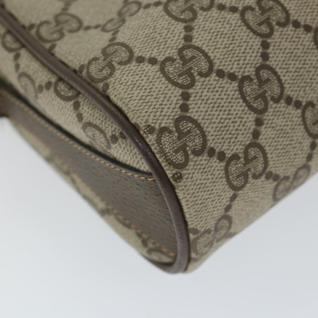 GUCCI GG Supreme Web Sherry Line Shoulder Bag Beige Red 89 02 018 yk9270