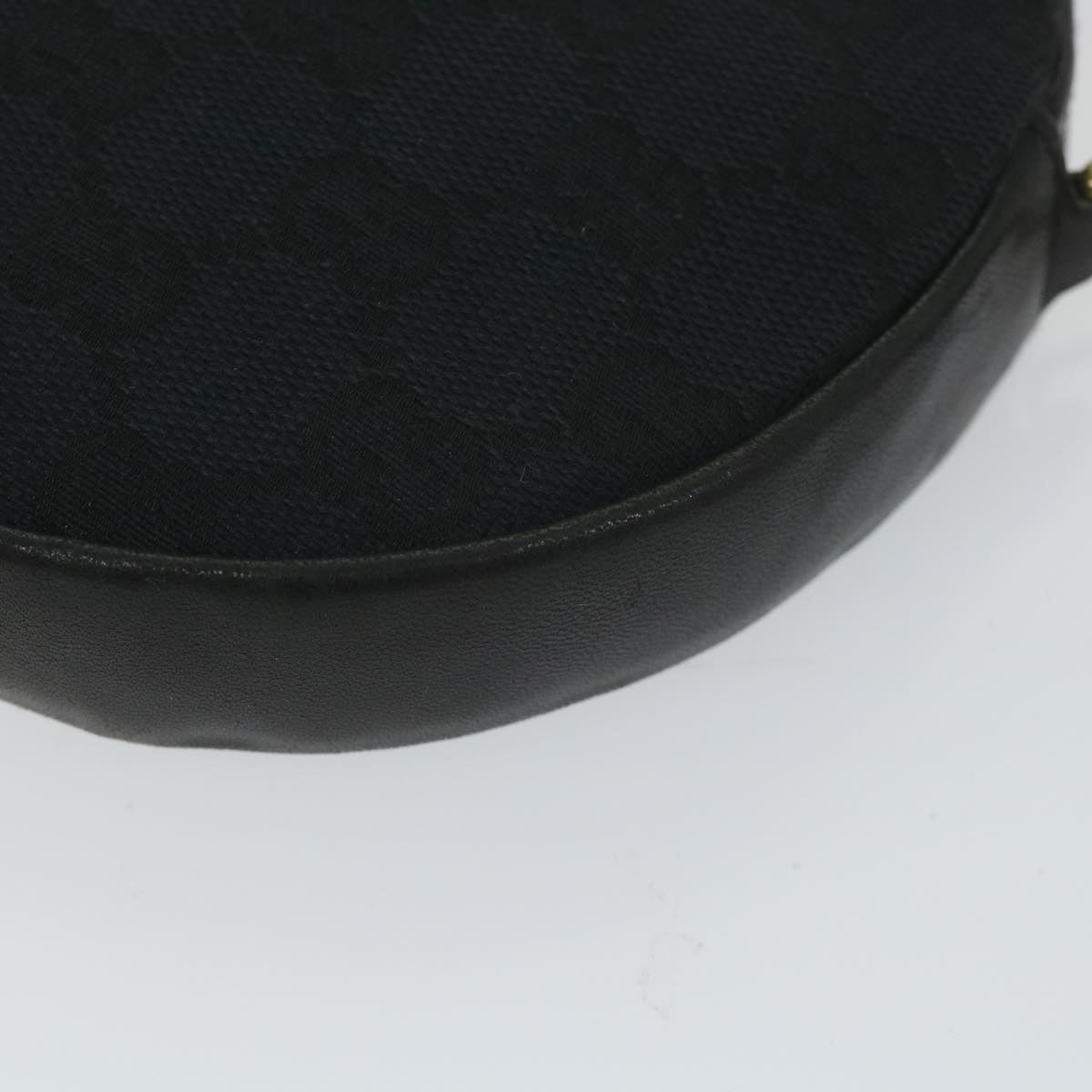 GUCCI GG Canvas Shoulder Bag Black 90700 yk9278