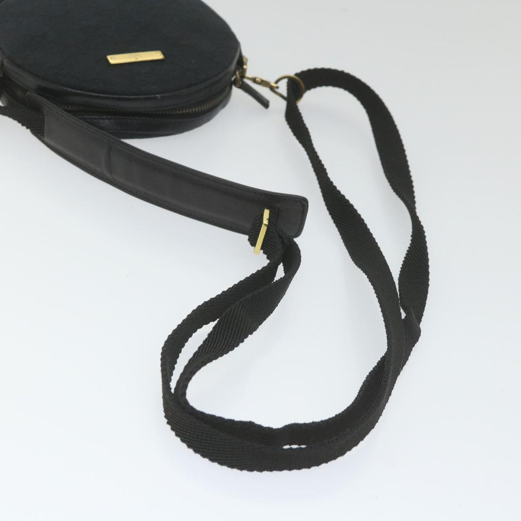 GUCCI GG Canvas Shoulder Bag Black 90700 yk9278