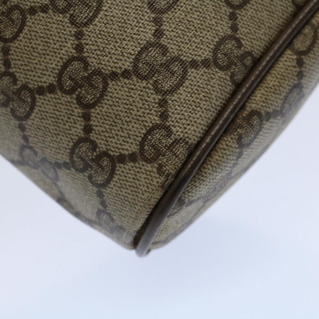 GUCCI GG Supreme Web Sherry Line Clutch Bag Red Beige 63 01 012 yk9290