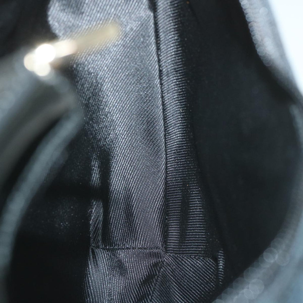GUCCI GG Canvas Shoulder Bag Black 001 4157 yk9311