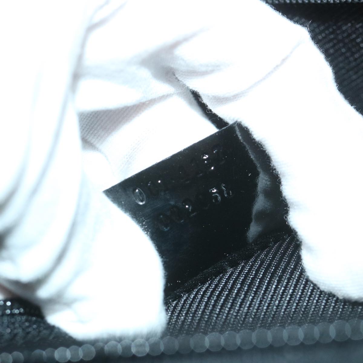 GUCCI GG Canvas Shoulder Bag Black 001 4157 yk9311